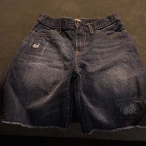 Jean Shorts- Lightly Distressed!